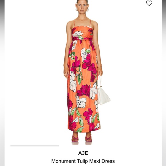 AJE Monument Tulip Maxi Dress - Picture 1 of 3